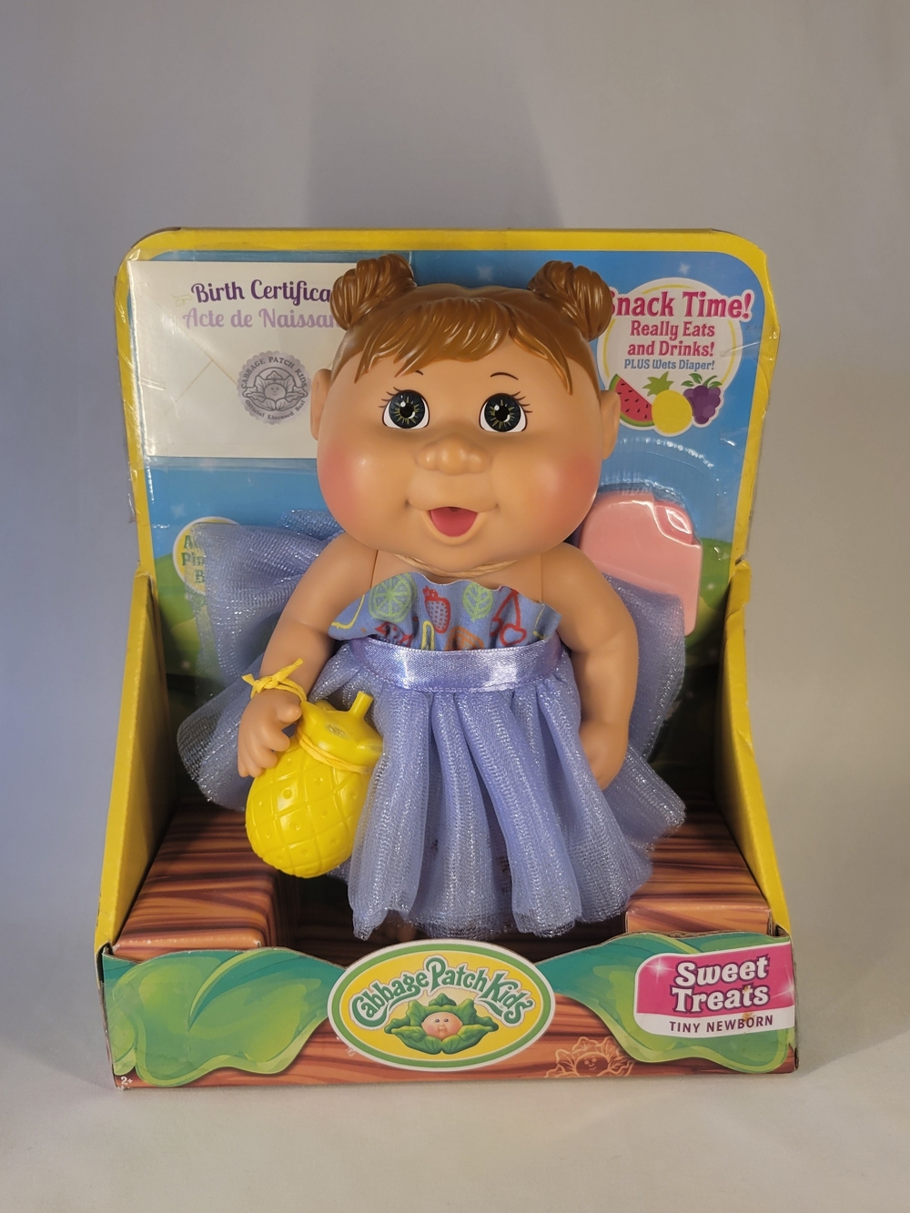 Cabbage Patch Kids Sweet Treats Tiny Newborn Doll NIB Damaged Box/Packaging